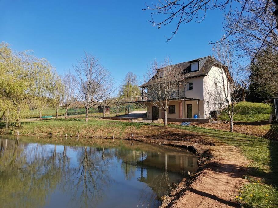 Maison De Campagne Avec Lac Prive Villa Saint-Come-d'Olt Ngoại thất bức ảnh